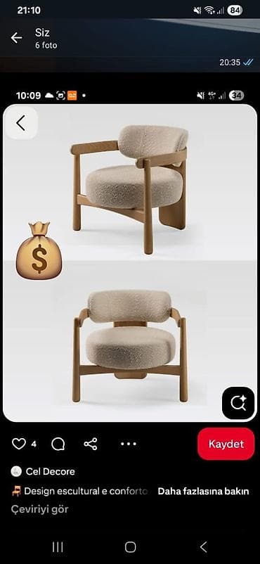 Masalar: Oturacaq rəng seçimi var — 1