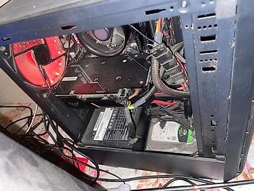 islenmis notbuk: Gaming PC komplekti – komponentlər və monitor Komponentlər: Ryzen 5 — 8