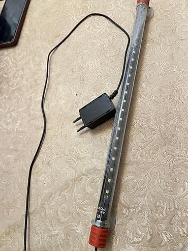 Akvaryum üçün LED işıq çubuğu - Şəffaf boru korpusunda yerləşdirilmiş