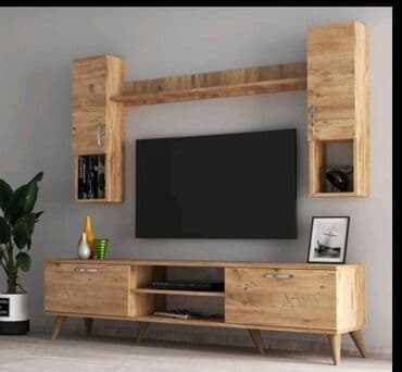 düz dolab: Yeni, Düz TV altlığı, Polkalı, Taxtalı, Azərbaycan — 10