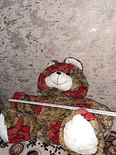 oyun evi: Yupyumwaq tuklu yeke oyuncaq ayi. yenidir. hec bir deffekti yoxdur — 5