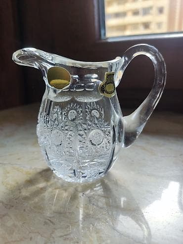 qədim su daşı: Çexya istehsalı Bohemia Crystal marka naxış "PK500/"narşarab — 1