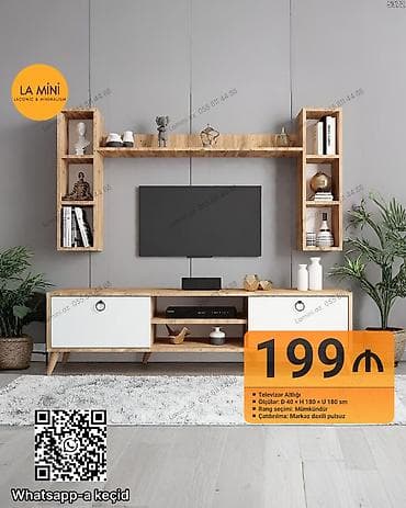 Düz TV altlığı, Polkalı, Taxtalı