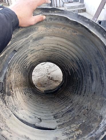 Plastik boru - Material: Yüksək sıxlıqlı plastik (HDPE tipli), ikiqat — 3