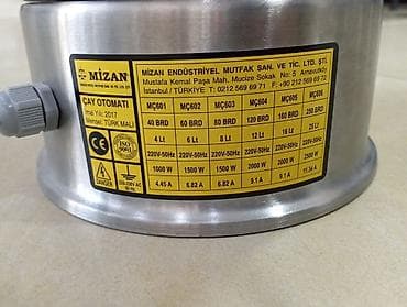 elektrik plitəsi: Mizan markalı elektrikli çay avtomatı - Çelik gövdə və qapaq — 6