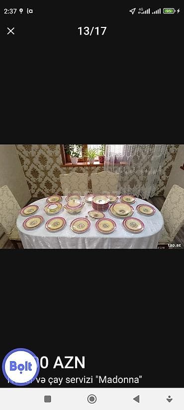 madonna servis: Nahar dəsti, Madonna, 1 nəfərlik, Almaniya — 5