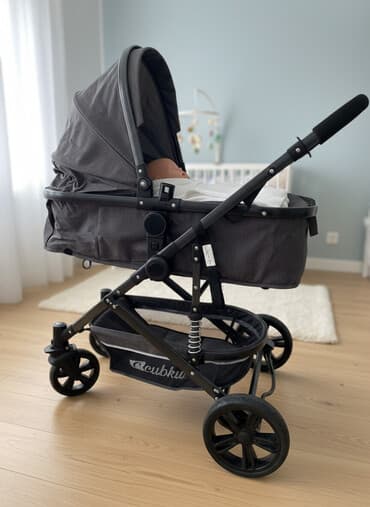 usaq ucun kalyaska: Çıxarıla bilən beşikli araba, Yeni, Yaş: 6-12 ay — 1