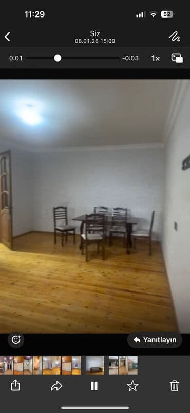 Kabrolar: Binede 300 azn 3 otaqlı ev kiraye verilir internet var Eşyası yoxdur — 1