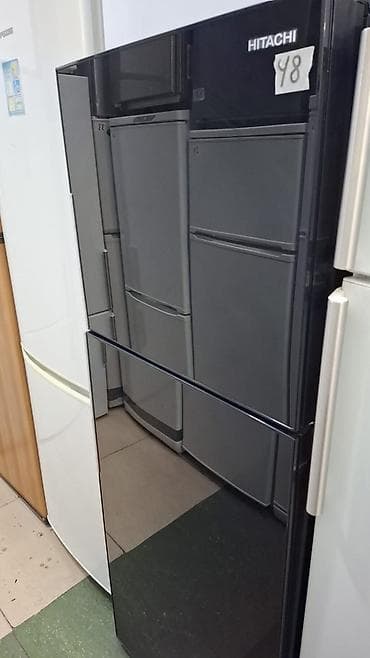 2 qapılı Hitachi Soyuducu Satılır, rəng - Qara