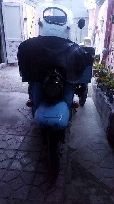 Yükdaşıma üçün üçtəkərli motosiklet (skuter əsaslı mini yük maşını) -