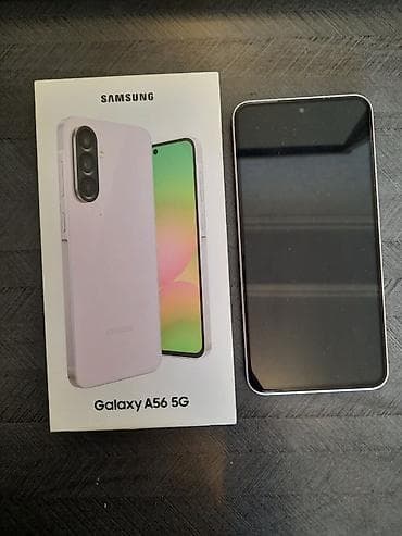 oled ekran: Samsung Galaxy A56 5G, 256 GB, rəng - Çəhrayı, Barmaq izi — 3