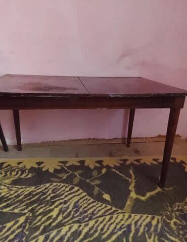 metbex masa: Mətbəx masası, Açılmayan, Taxta, Dördbucaq masa — 1