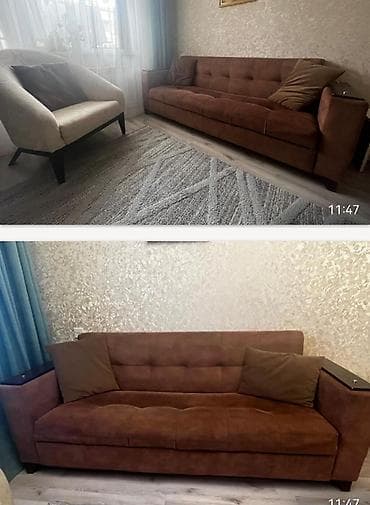 divan krislo: 1 divan ve 1 eded kreslo dest birlikde 200 azn. Divan acilir ve — 1