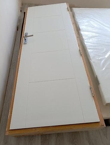 Qonaq otağı üçün İşlənmiş Otaq qapısı 80x205 sm Plintus ilə, Zəmanətsiz, Ödənişli quraşdırma, Ünvandan götürmə