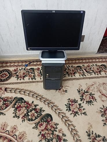 HP stolüstü kompüter dəsti. Zapcast kimi . - Monitor: HP LCD monitor