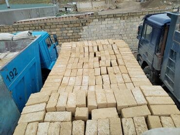 Tikinti üçün kərpic (daş) - Material: təbii daş tərkibli, qum‑əhəng