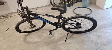 crolan bicycle: CROSS dağ velosipedi - Çərçivə: yüngül alaşımlı, qara-mavi dizayn - — 2
