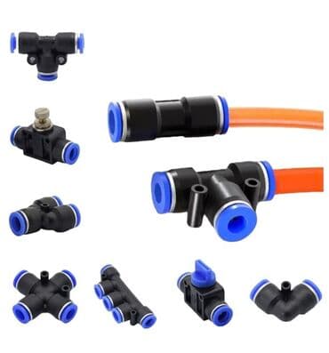 Отопление и нагреватели: Poli̇uretan pnevmati̇k hava xətləri̇ şlanqlari və başliqlari 4mm od x — 3