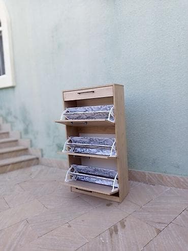 Ayaqqabı dolabı – müxtəlif ölçü və rənglərdə. Fabrik istehsalıdır