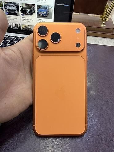 iphone kreditle: IPhone 17 Pro Max, 256 GB, Narıncı — 1