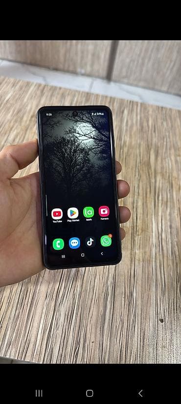 Samsung Galaxy A52, 128 GB, rəng - Qara, Barmaq izi — 1