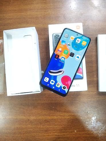 telefonlar redmi 9: Redmi Note 11, 128 GB, rəng - Mavi, Sənədlərlə — 1