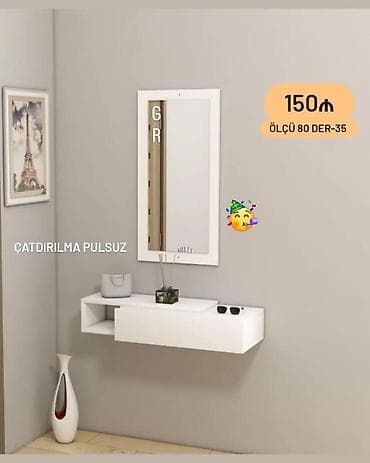 Güzgü Divar üçün, Düzbucaqlı, Dekorativ lalafo.az -da Güzgü Divar üçün, Düzbucaqlı, Dekorativ