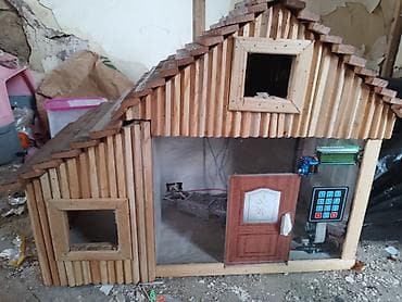 ev saati modelleri: Ağıllı mini ev maketi – elekttməlim - Material: tamamilə ağacdan — 3