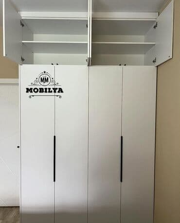 qapı modelleri: Yeni, Açılan, 4 qapılı Düz dolab, Qarderob, paltar dolabı, Azərbaycan — 6