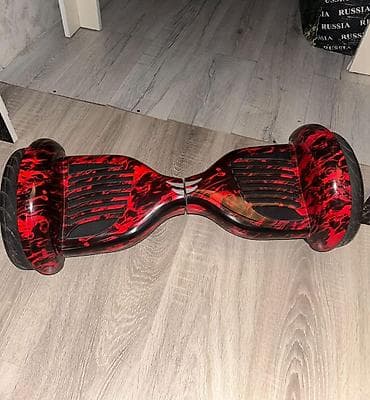 Qırmızı-alov naxışlı hoverboard (gyroskuter) - Özünü tarazlayan iki lalafo.az -da Qırmızı-alov naxışlı hoverboard (gyroskuter) - Özünü tarazlayan iki