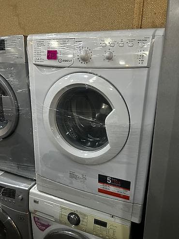 Elektronika: Indesit önyükləməli paltaryuyan maşın - Yükləmə: ön tərəfdən, geniş — 1