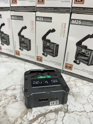 apple airpods 2 qiymeti: Yeni Simsiz (Bluetooth) Qulaqcıqlar, rəng - Boz — 5