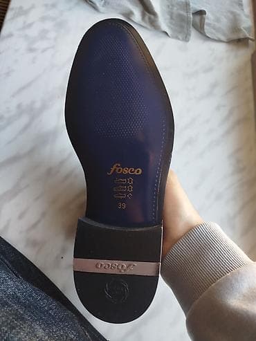 Fosco kişi tuflisi - Brend: Fosco - Ölçü: 39 - Rəng: qara - Model — 2