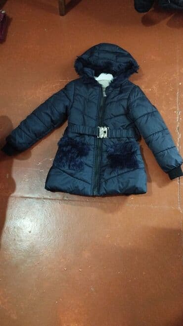 детские комбинезоны на синтепоне: Uşaq qış gödəkçələri - Modellər: tünd göy və pudra çəhrayı - Uzun — 1