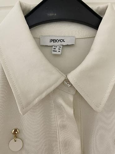 paltar aliram: Ipekyol ceket gömlek 38 ölçü,1 defe geyinilib.300 AZNden Baha alınıb — 4