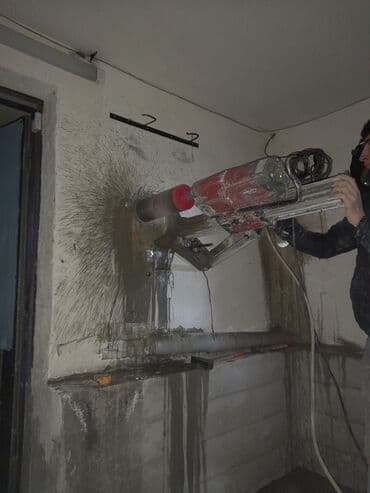 ремонт пластиковых окон: Beton kesimi deşilmesi kesintisi sökintisi borularin deşiklerin — 16