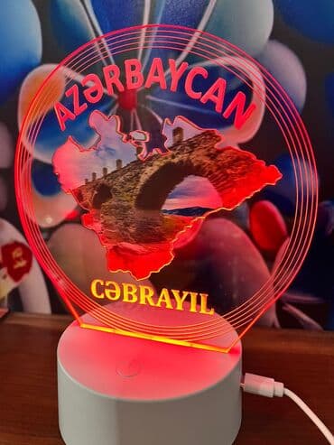 kabinalari qiymeti: İşıqlı suvenir Rayonlar Yeni model🤩 Qiymət : 25 AZN🤩 Məhsul əldədir📦 — 3