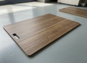 Yıldız Entegre laminat panel – dekorativ ağac fakturalı, düz kəsimli