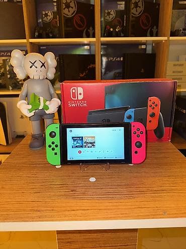 Nintendo Switch: 🎮 Nintendo Switch — 64GB microSD + Proşivkalı Oyun həvəskarları üçün — 2