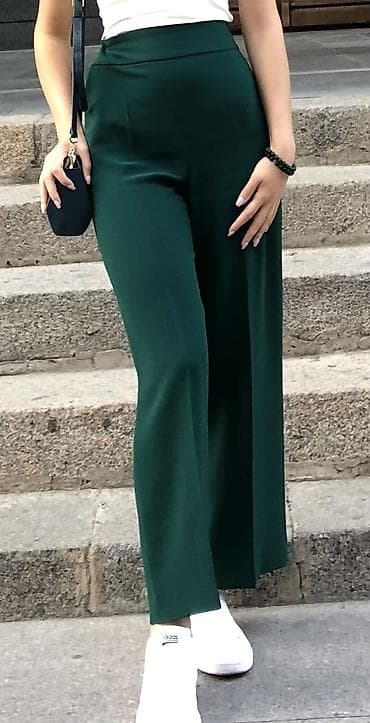ic geyim: Şalvar, Zara, XS, rəng - Yaşıl — 2