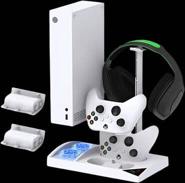 xbox 360 купить: GameStop konsol komputer tam dəst komplekt dayanacaq charger kuler — 9
