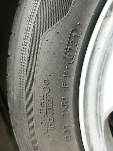r13 disklər: Şin Hankook 215 / 55 / R 16 — 4