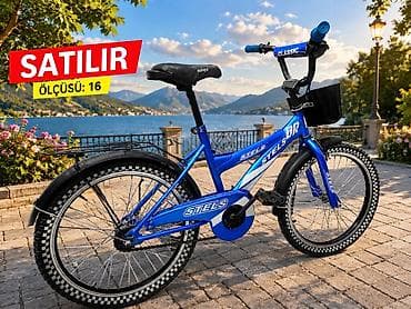 Uşaq velosipedi – STELS BR, ölçü: 16 Xüsusiyyətlər: - 16 düymlük