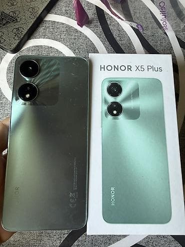 z fold 1: Honor X5b Plus, 64 GB, rəng - Yaşıl, Barmaq izi, Face ID — 1