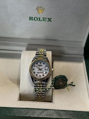 Smart qolbaqlar: Yeni, Qol saatı, Rolex, rəng - Qızılı — 2