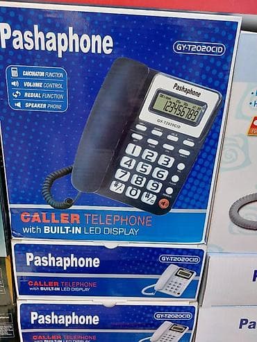 telfolar: Stasionar telefon Simli, Yeni, Pulsuz çatdırılma, Ödənişli çatdırılma, Rayonlara çatdırılma — 1