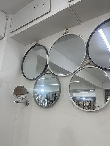 Güzgü Divar üçün, Dairə, Dekorativ, Çərçivə ilə lalafo.az -da Güzgü Divar üçün, Dairə, Dekorativ, Çərçivə ilə