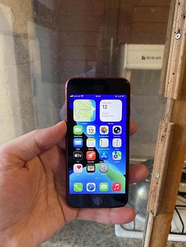 redmi note 6 pro: IPhone SE 2020, 64 GB, Qırmızı, Barmaq izi — 1