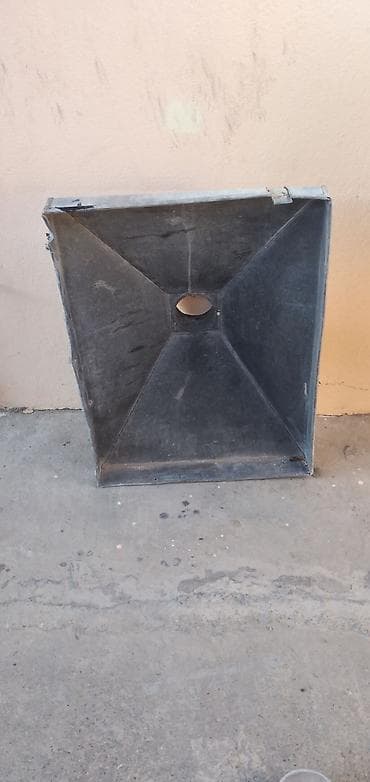 ət maşın: Sinkafon/ştutserli metal hava-udma/küknar (tozsoran) qapağı – kvadrat — 3