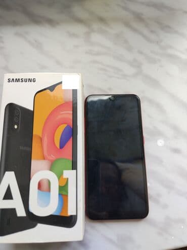 samsung j5 2018: Samsung Galaxy A01, 16 GB, rəng - Qırmızı, İki sim kartlı — 2